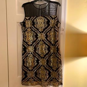 Dress Barn black special occasion size 14